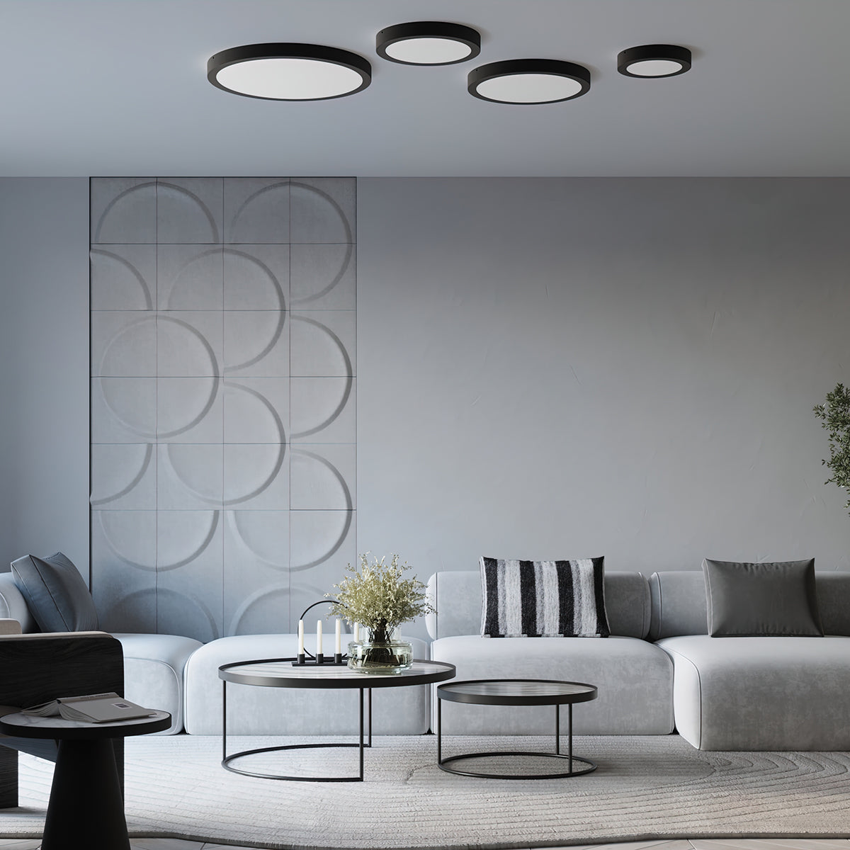 Loftslampe ONYX 30 LED 3000K hvid - Billede 9