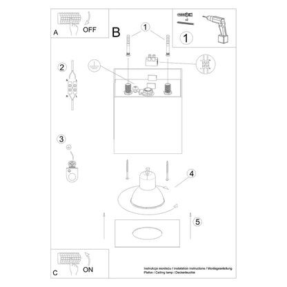 Loftslampe HATI - Billede 6