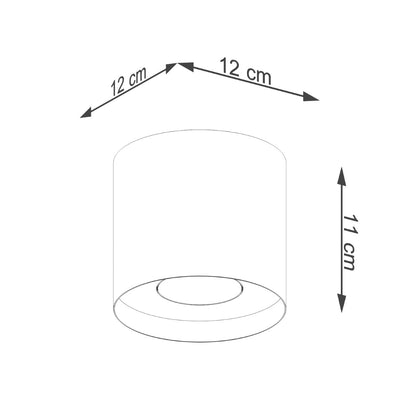 Loftslampe MIKA guld - Billede 5