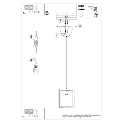 Pendellampe ARIES hvid - Billede 14