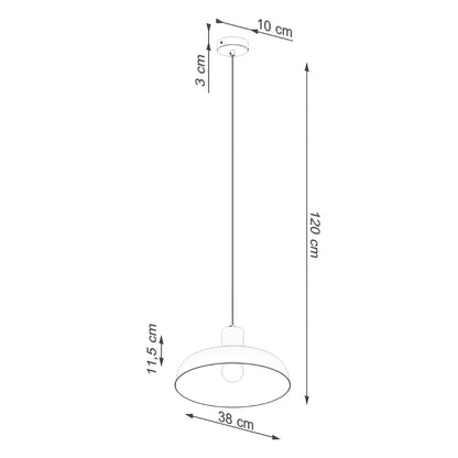 Pendellampe INDY hvid - Billede 14