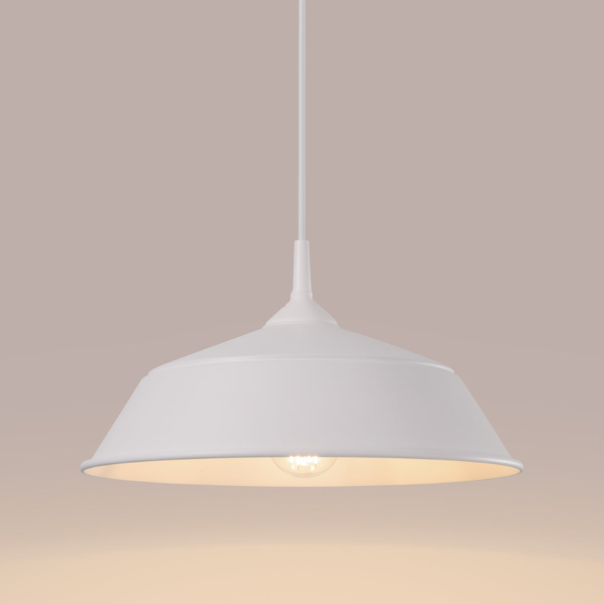 Pendellampe FRIKA hvid - Billede 9
