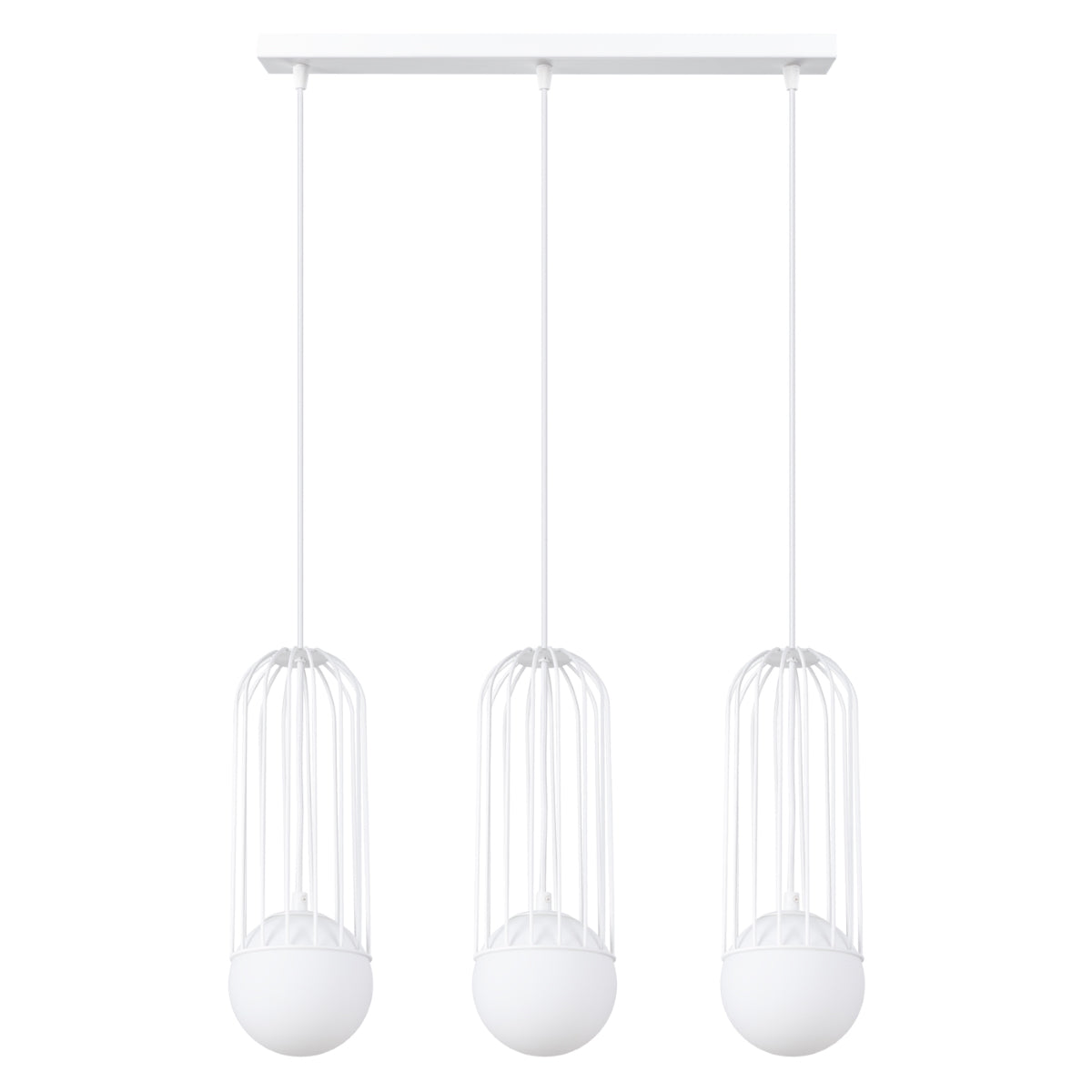 Pendellampe BRINA 3L hvid - Billede 2