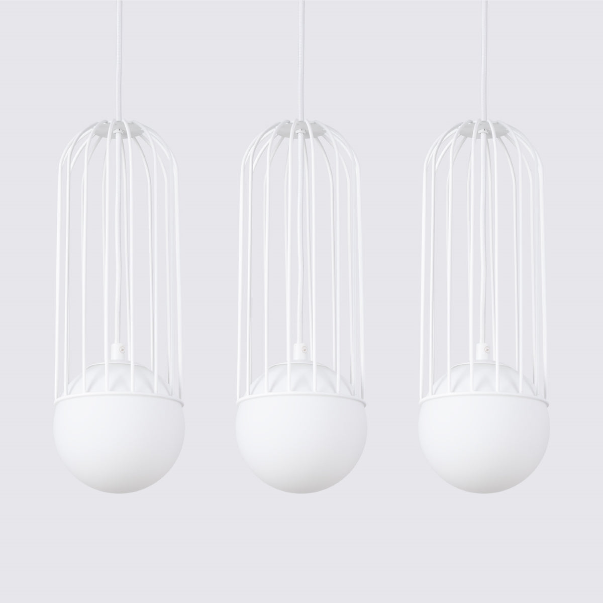 Pendellampe BRINA 3L hvid - Billede 4