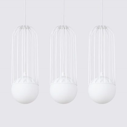 Pendellampe BRINA 3L hvid - Billede 4