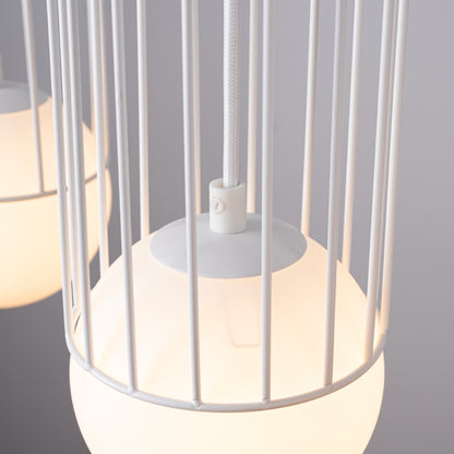 Pendellampe BRINA 3L hvid - Billede 8