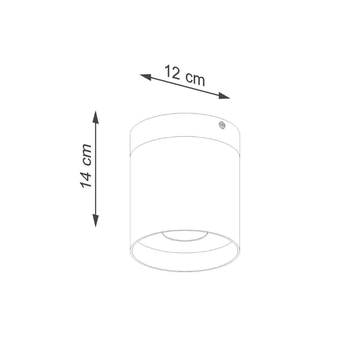 Loftslampe RIF hvid - Billede 9