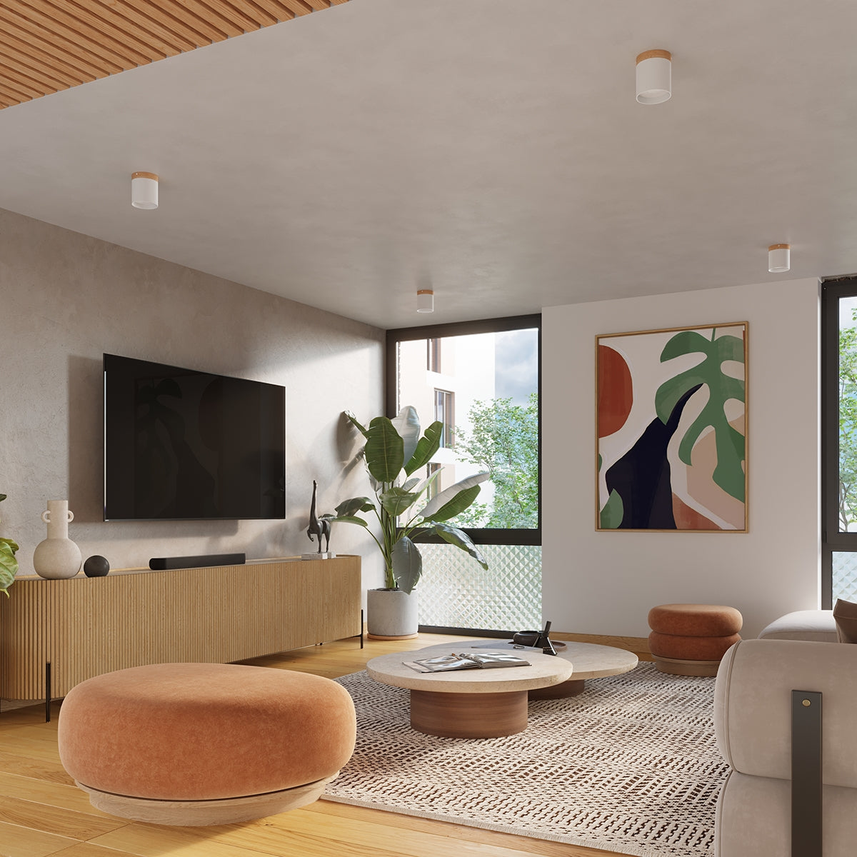 Loftslampe RIF hvid - Billede 12