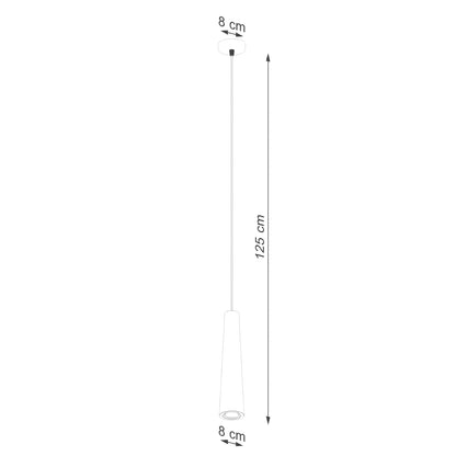 Pendellampe ELECTRA beton sort - Billede 12