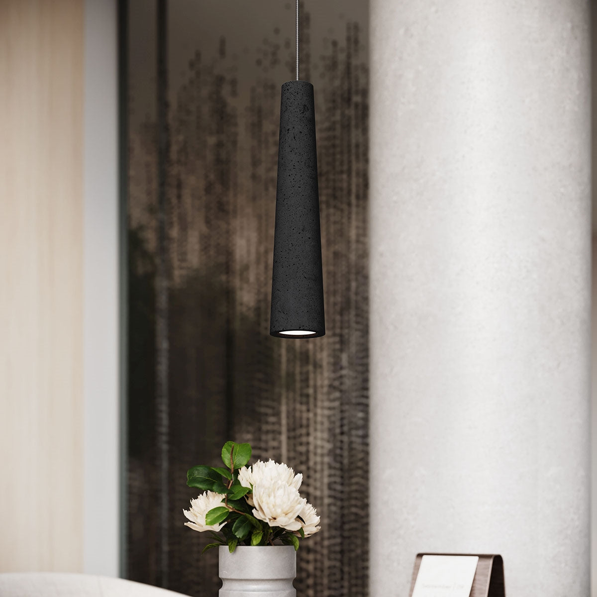 Pendellampe ELECTRA beton sort - Billede 16