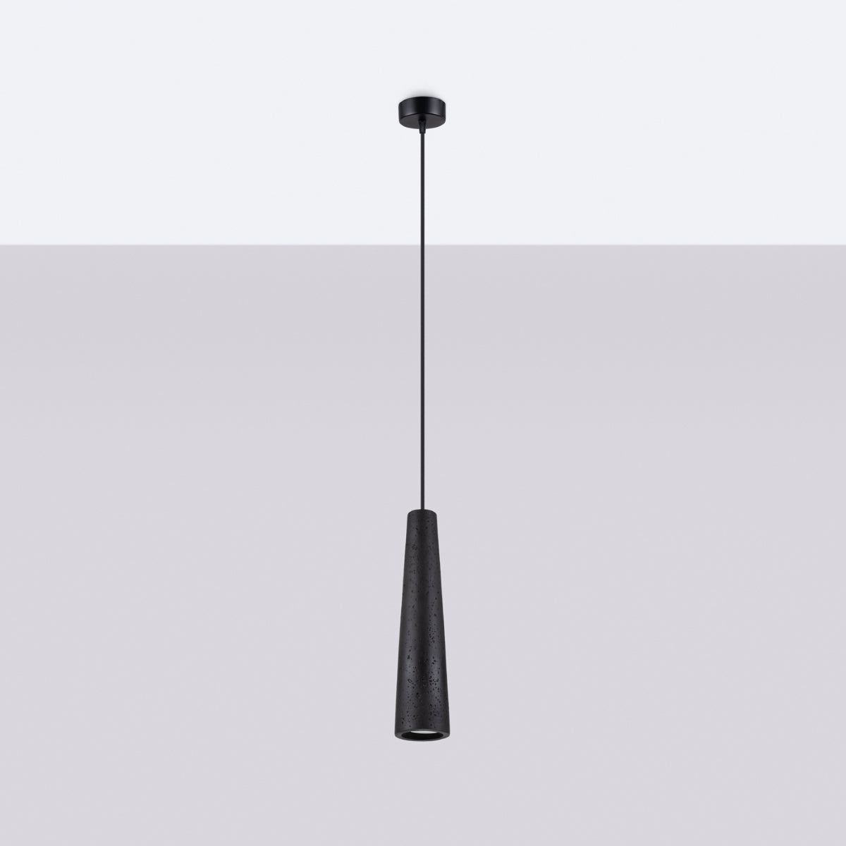Pendellampe ELECTRA beton sort - Billede 3