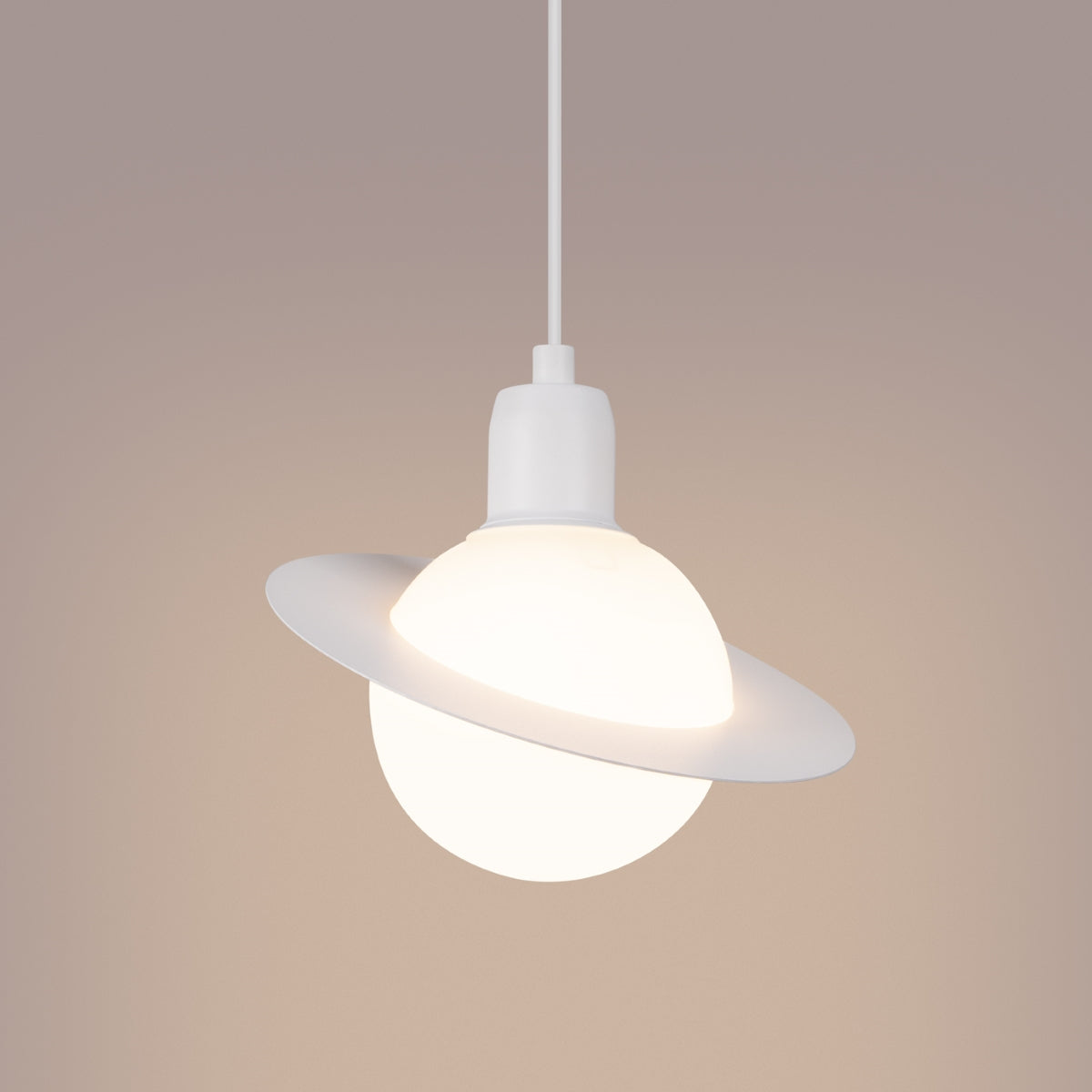 Pendellampe HYPERION 1 hvid - Billede 8