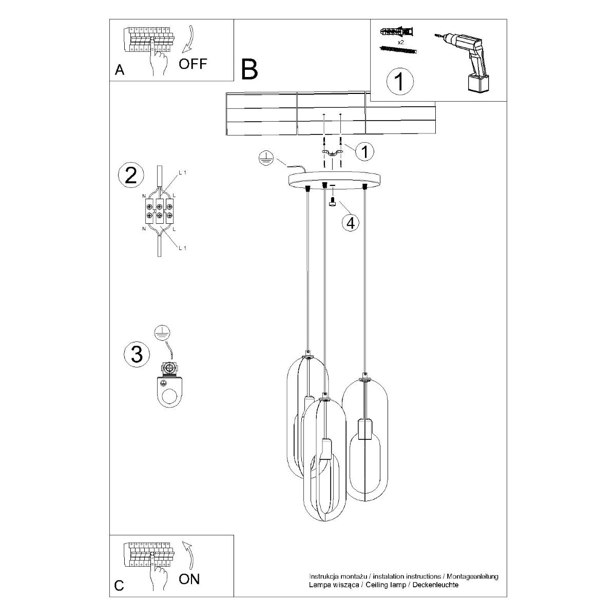 Pendellampe NICUS 3 hvid - Billede 14