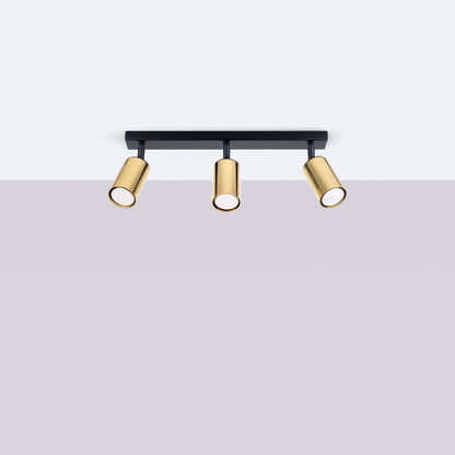 Loftlampe WINX 3 sort/guld - Billede 3