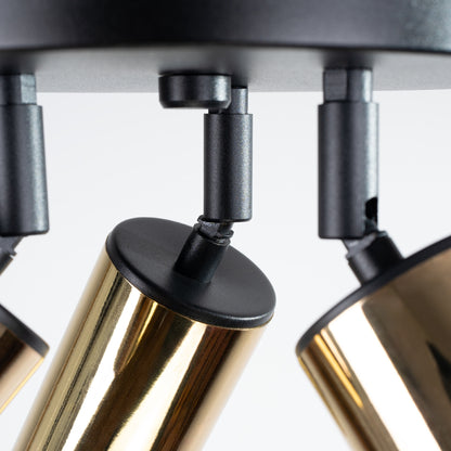 Loftlampe WINX 3P sort/guld - Billede 8