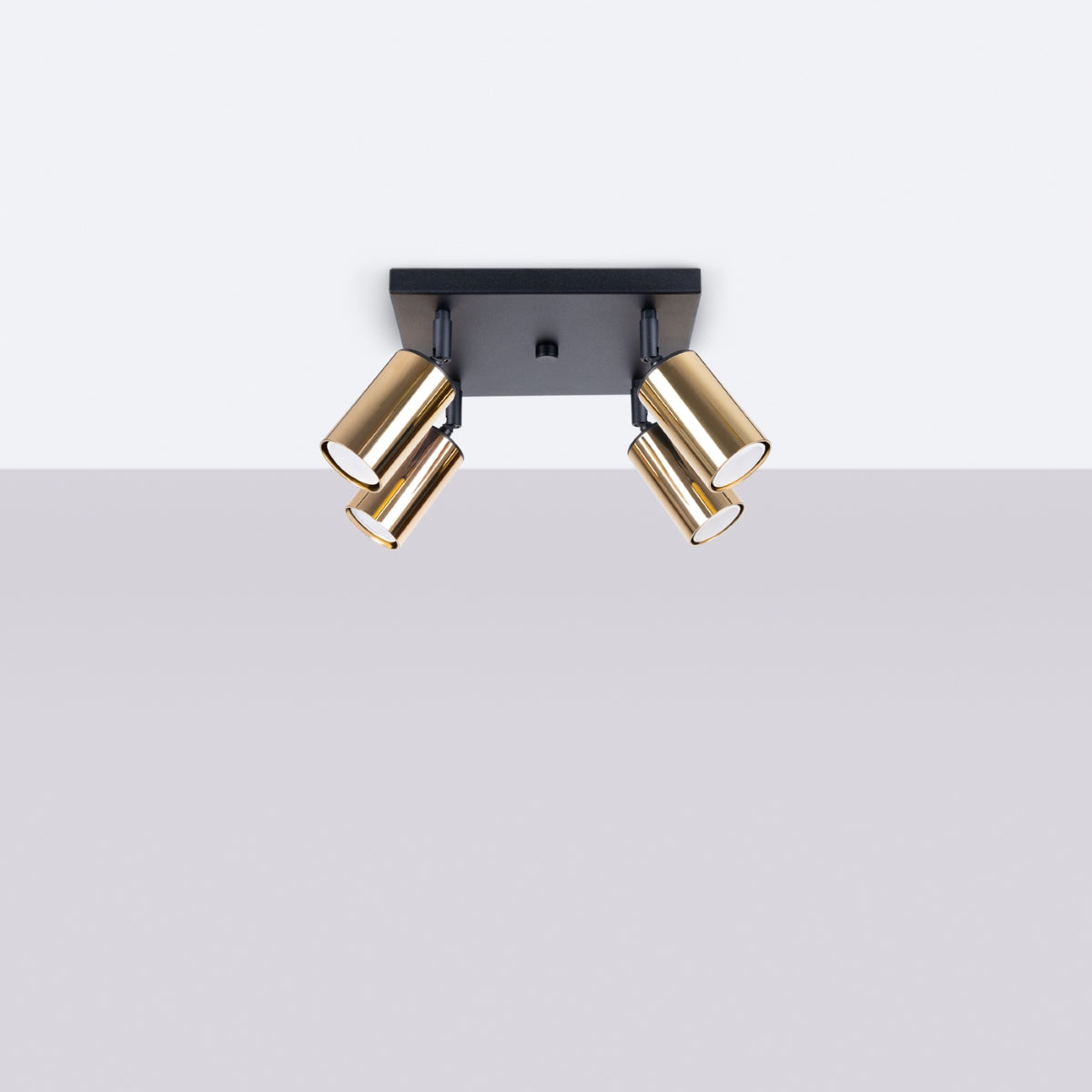 Loftlampe WINX 4 sort/guld - Billede 3