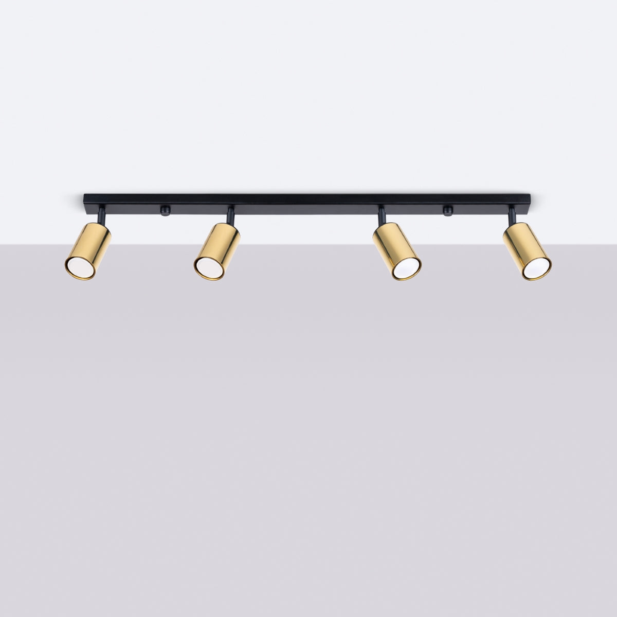 Loftlampe WINX 4L sort/guld - Billede 3