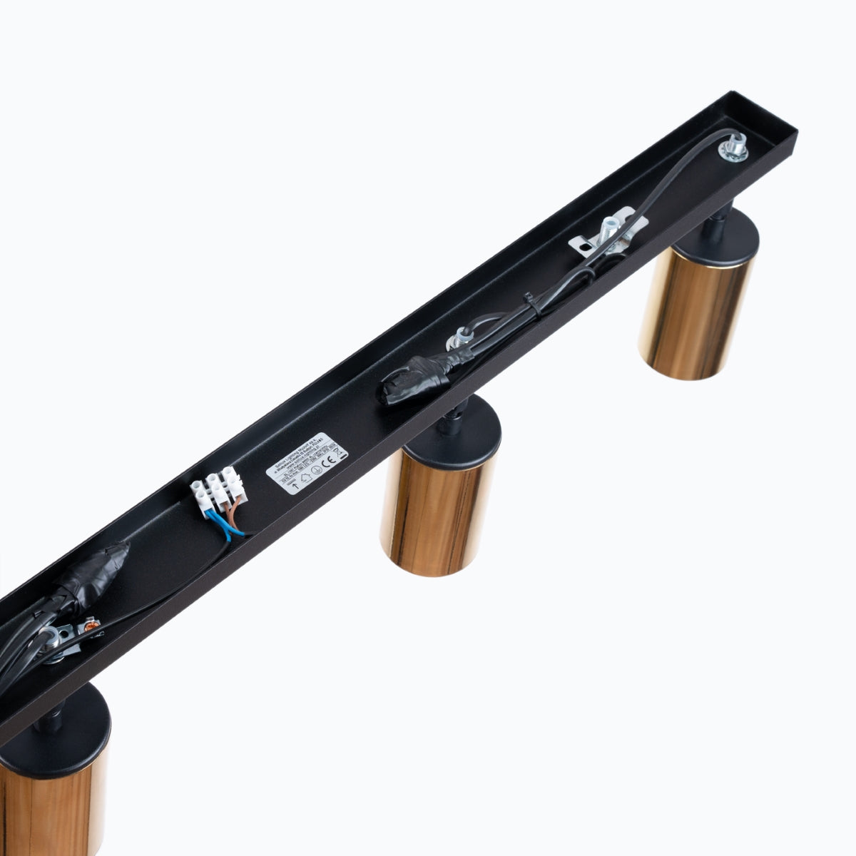 Loftlampe WINX 4L sort/guld - Billede 4