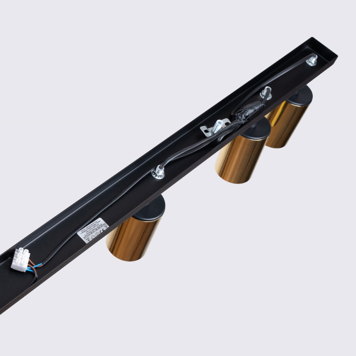 Loftlampe WINX 6L sort/guld - Billede 4