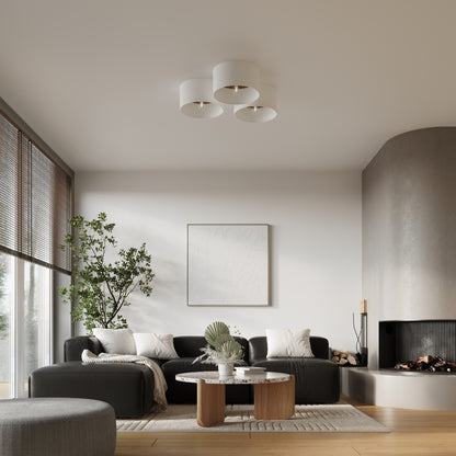 Loftlampe TELESTO /mørkebrun hvid - Billede 11