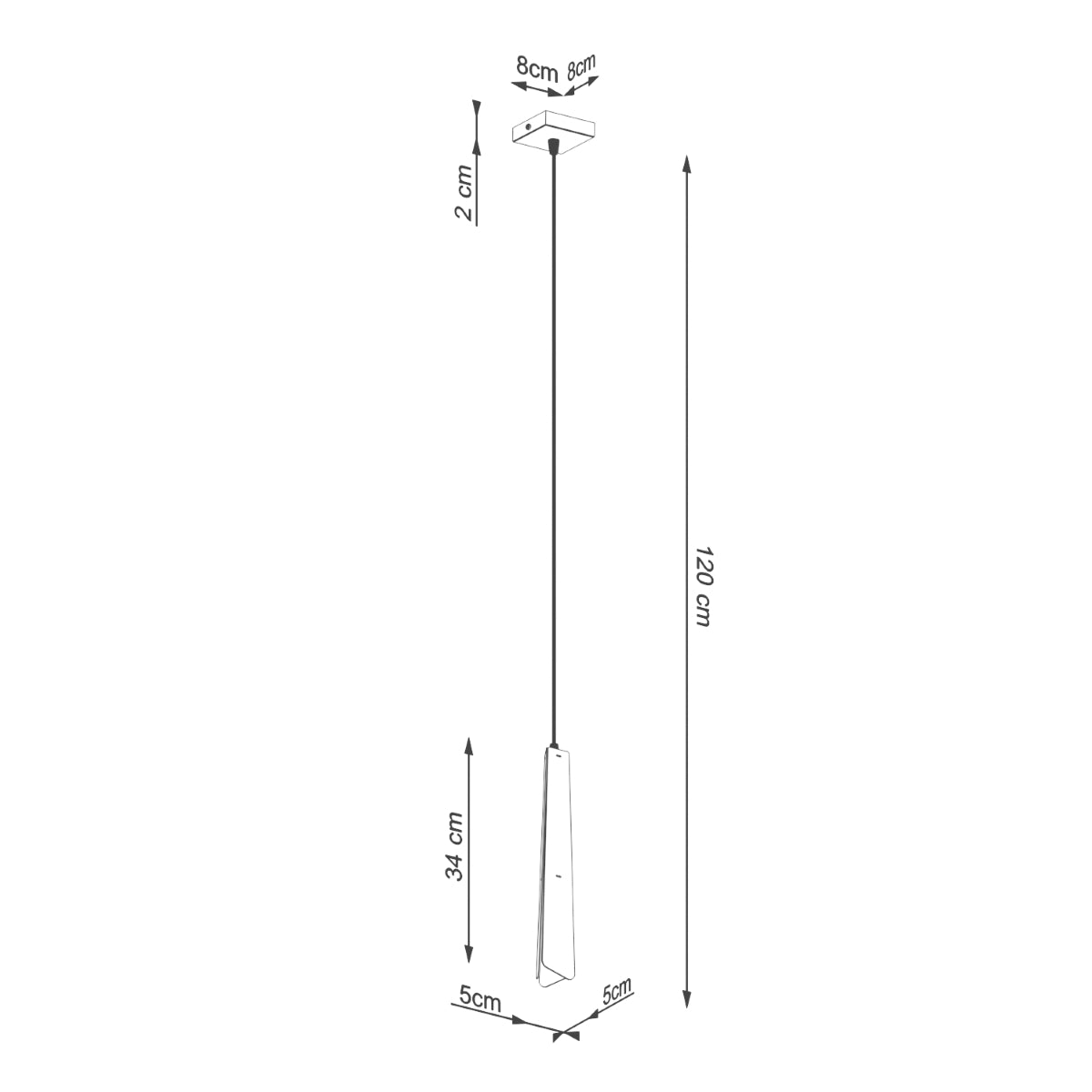 Pendel PRYSM 1 hvid - Billede 12