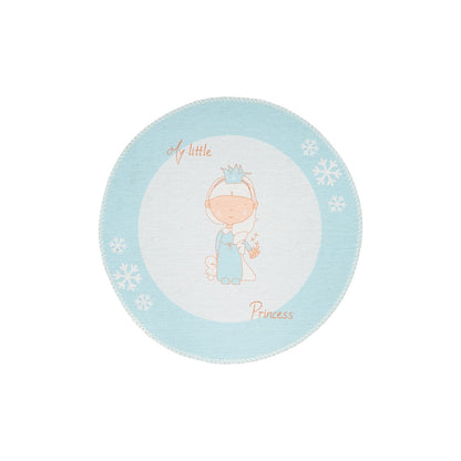 Bambini 125 RUND Børnetæppe Lav Luv - Variant Y8KJM-160-160