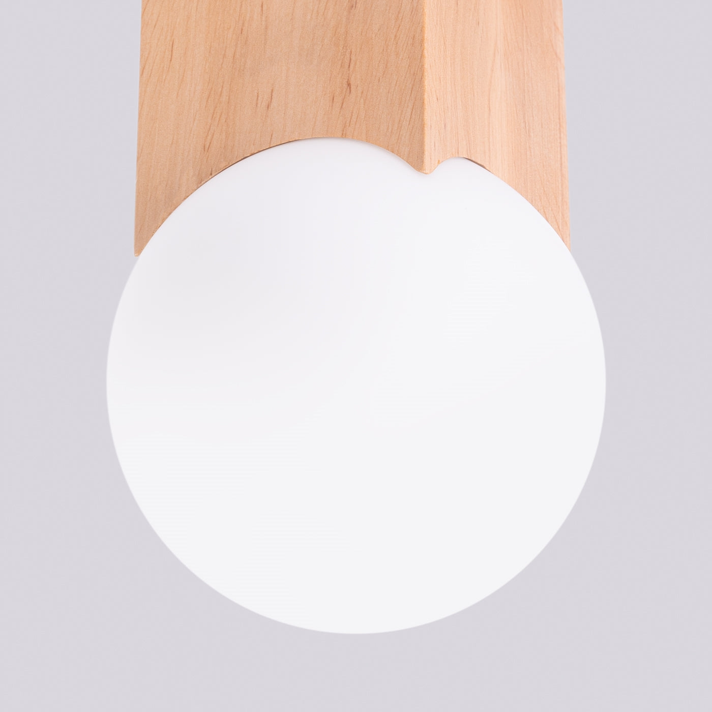 Loftslampe SOLIS i naturligtt træ - Billede 8