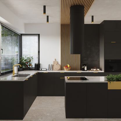 Loftlampe NERO 22,5 sort/guld - Billede 8