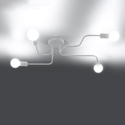 Lysekrone VECTOR 4 hvid - Hovedbillede