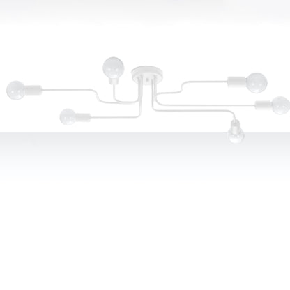 Lysekrone VECTOR 6 hvid - Billede 3