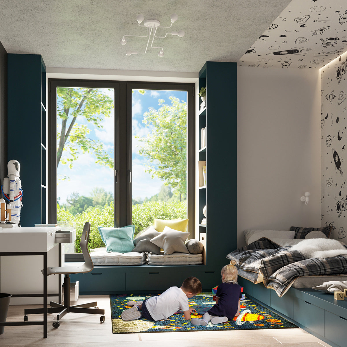 Lysekrone VECTOR 8 hvid - Billede 6