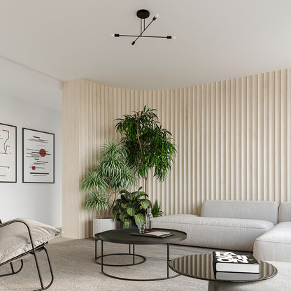 Lysekrone NORAH 4 sort - Billede 7