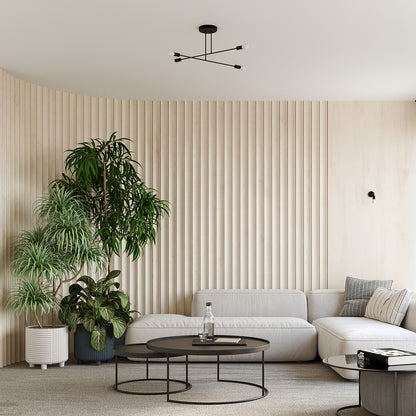 Lysekrone NORAH 6R sort - Billede 8