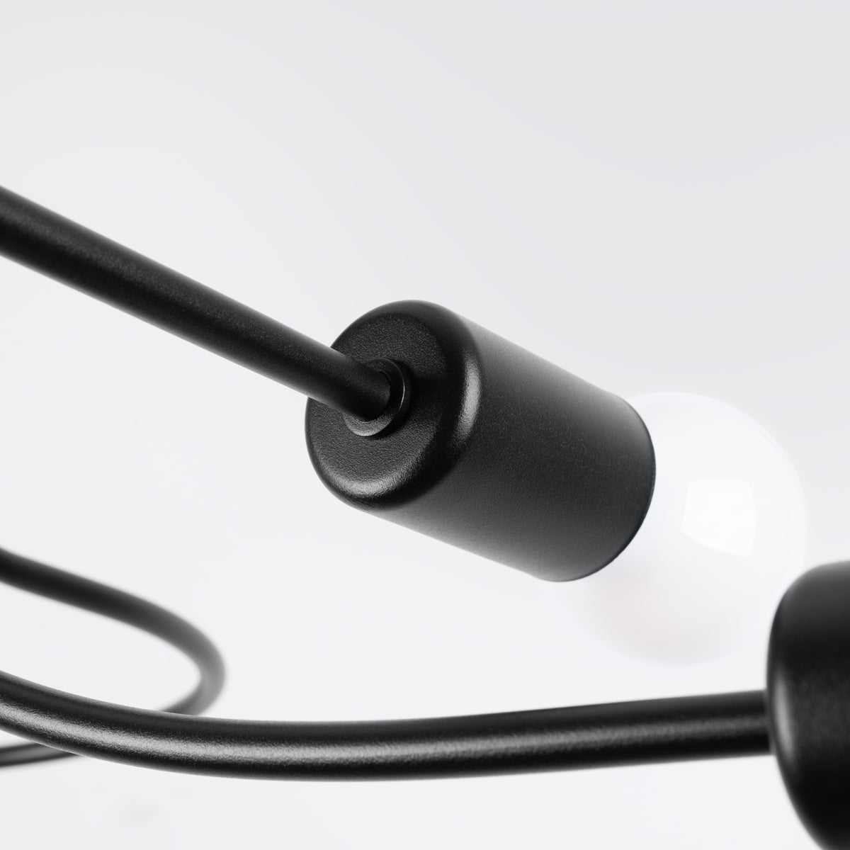 Lysekrone LEVAR 4 sort - Billede 4