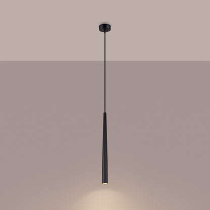 Pedantlampe BLISS 1 sort - Hovedbillede