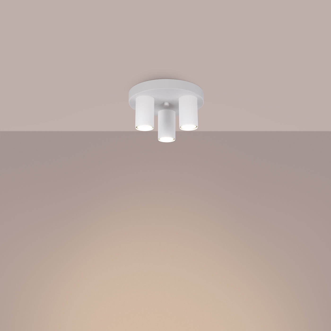 Loftslampe LAGOS 3P hvid - Hovedbillede