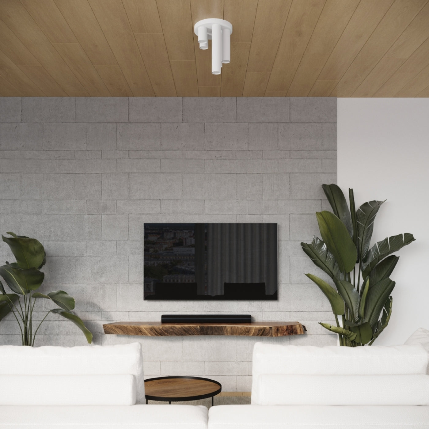 Loftslampe LAGOS 5P hvid - Billede 11