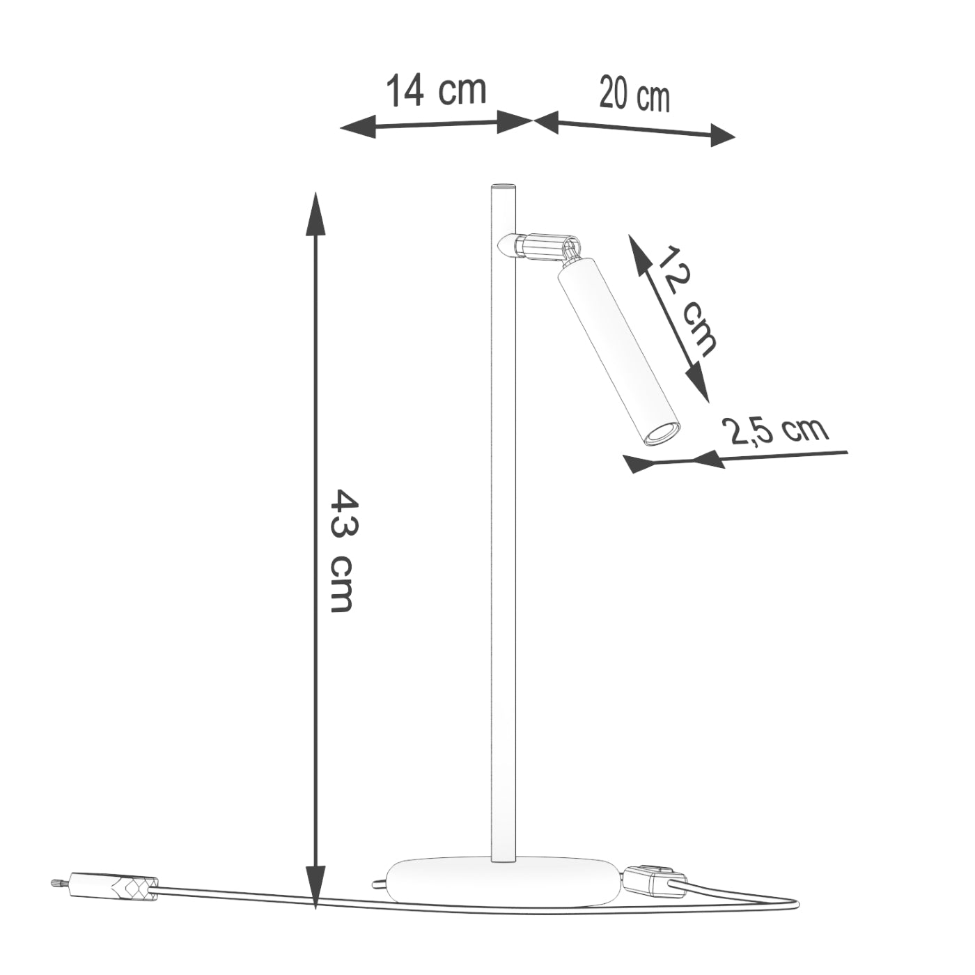 Bordlampe PASTELO guld - Billede 8