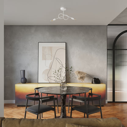 Lysekrone LOOP 2 hvid - Billede 11