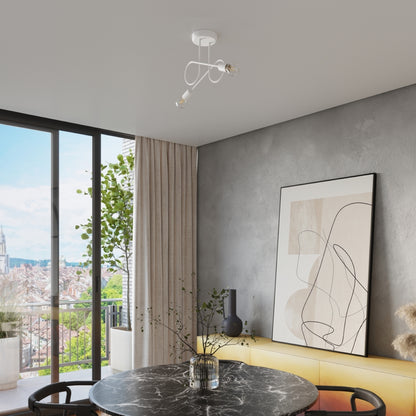 Lysekrone LOOP 2 hvid - Billede 12