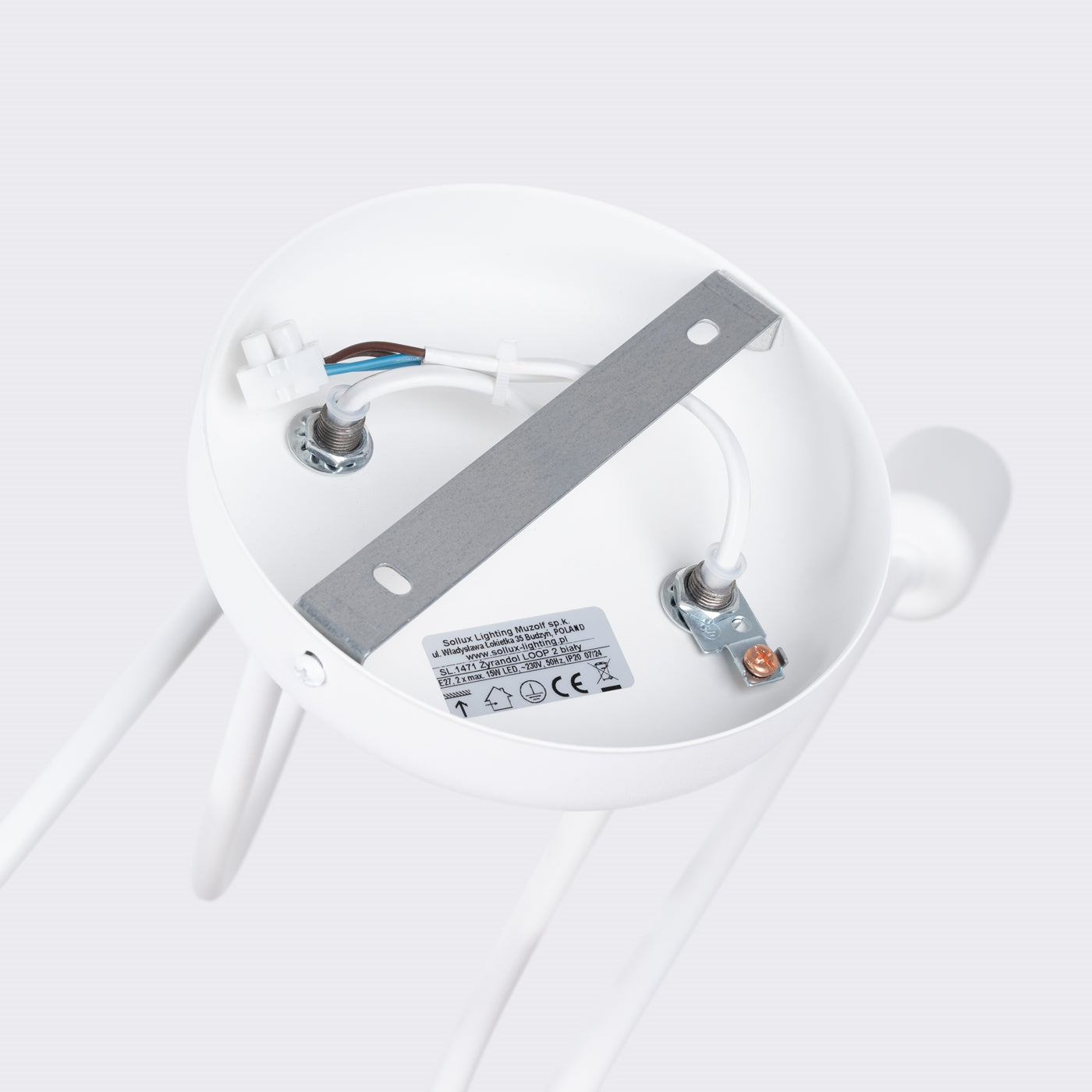 Lysekrone LOOP 2 hvid - Billede 4