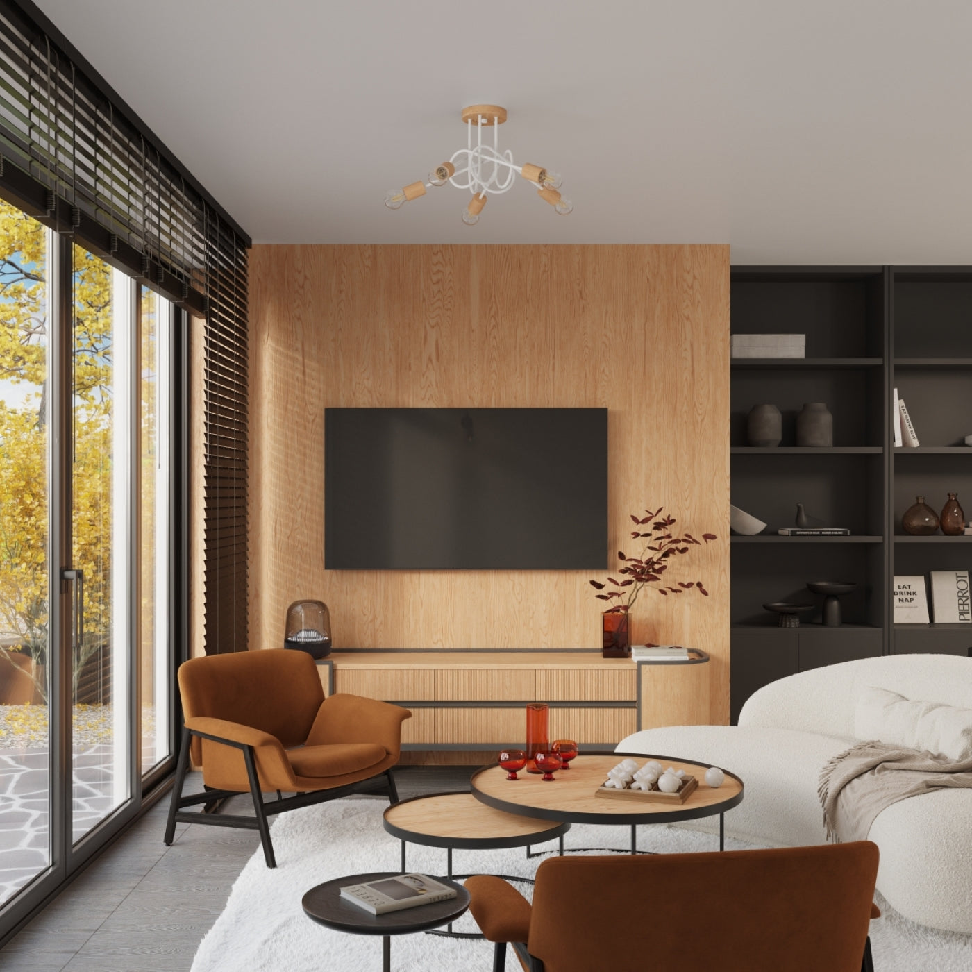 Lysekrone EMBER 3 hvid - Billede 12