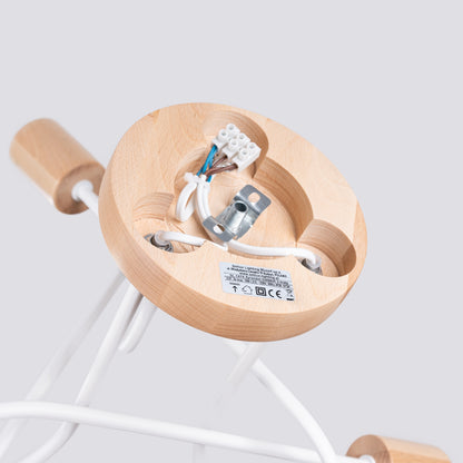 Lysekrone EMBER 3 hvid - Billede 4