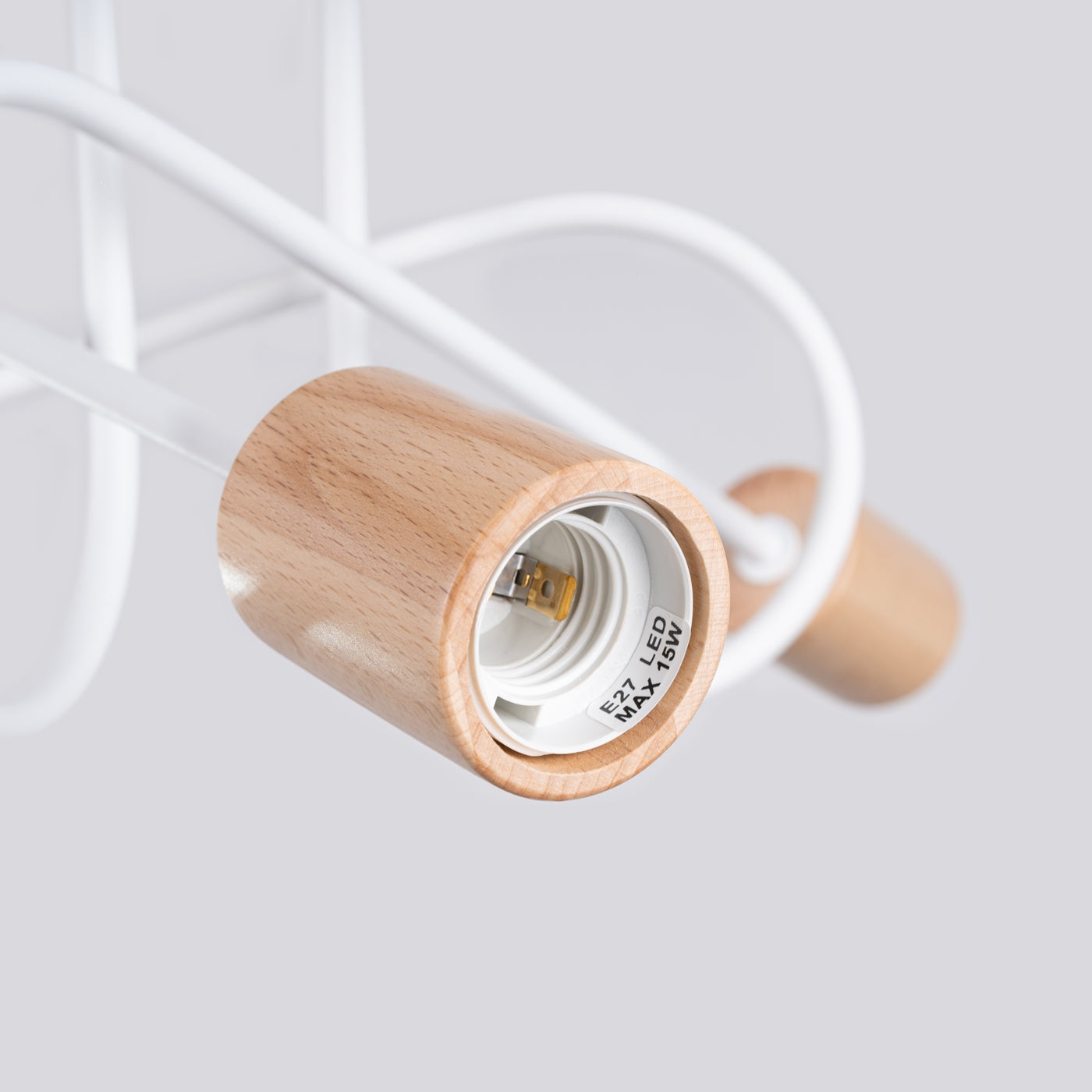 Lysekrone EMBER 3 hvid - Billede 5