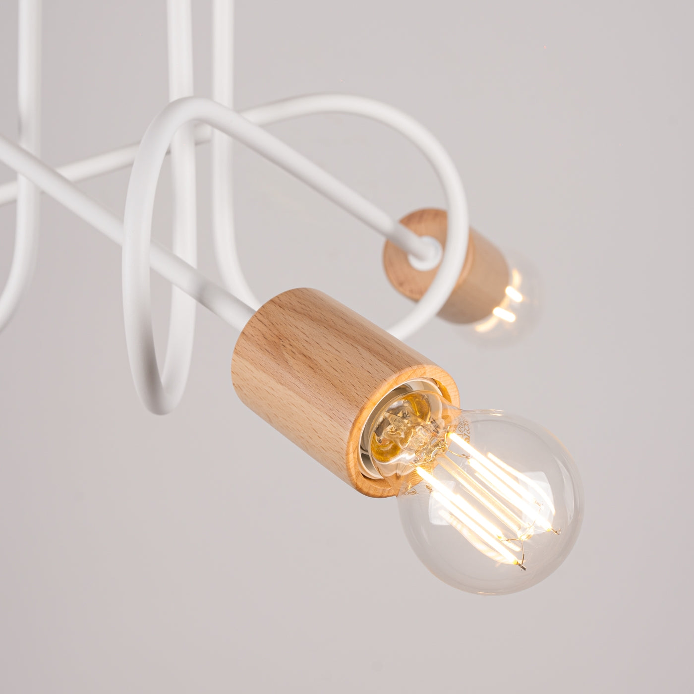 Lysekrone EMBER 3 hvid - Billede 7