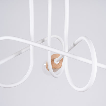 Lysekrone EMBER 3 hvid - Billede 9