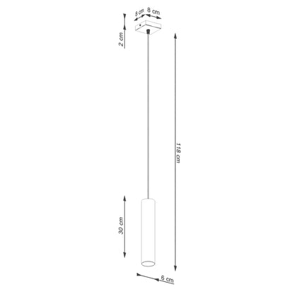 Pendellampe LAGOS 1 beige - Billede 8