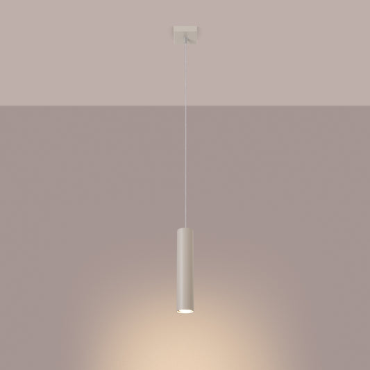 Pendellampe LAGOS 1 beige - Hovedbillede