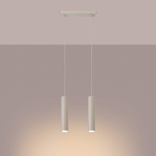 Pendellampe LAGOS 2 beige - Hovedbillede