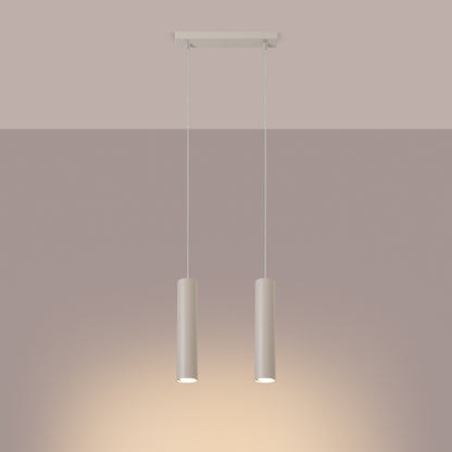 Pendellampe LAGOS 2 beige - Hovedbillede